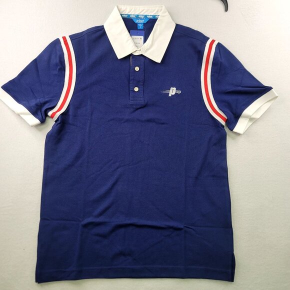 Prince Pickleball Mens Size Small Short Sleeve Collared Polo Shirt Blue - Picture 2 of 10